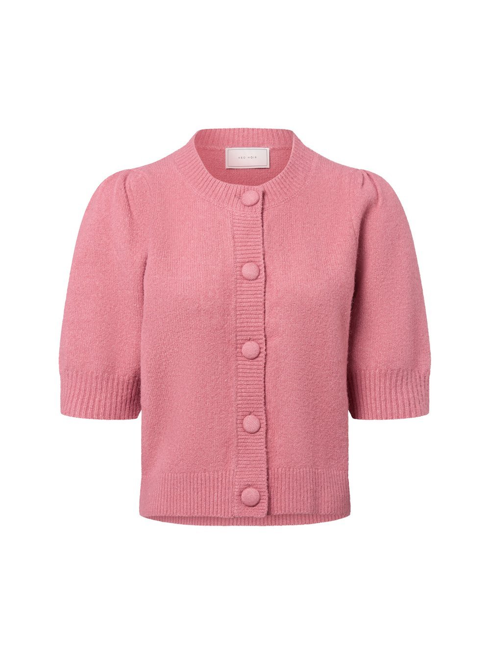 Neo Noir Strickjacke mit Wollanteil Damen rosa, 36