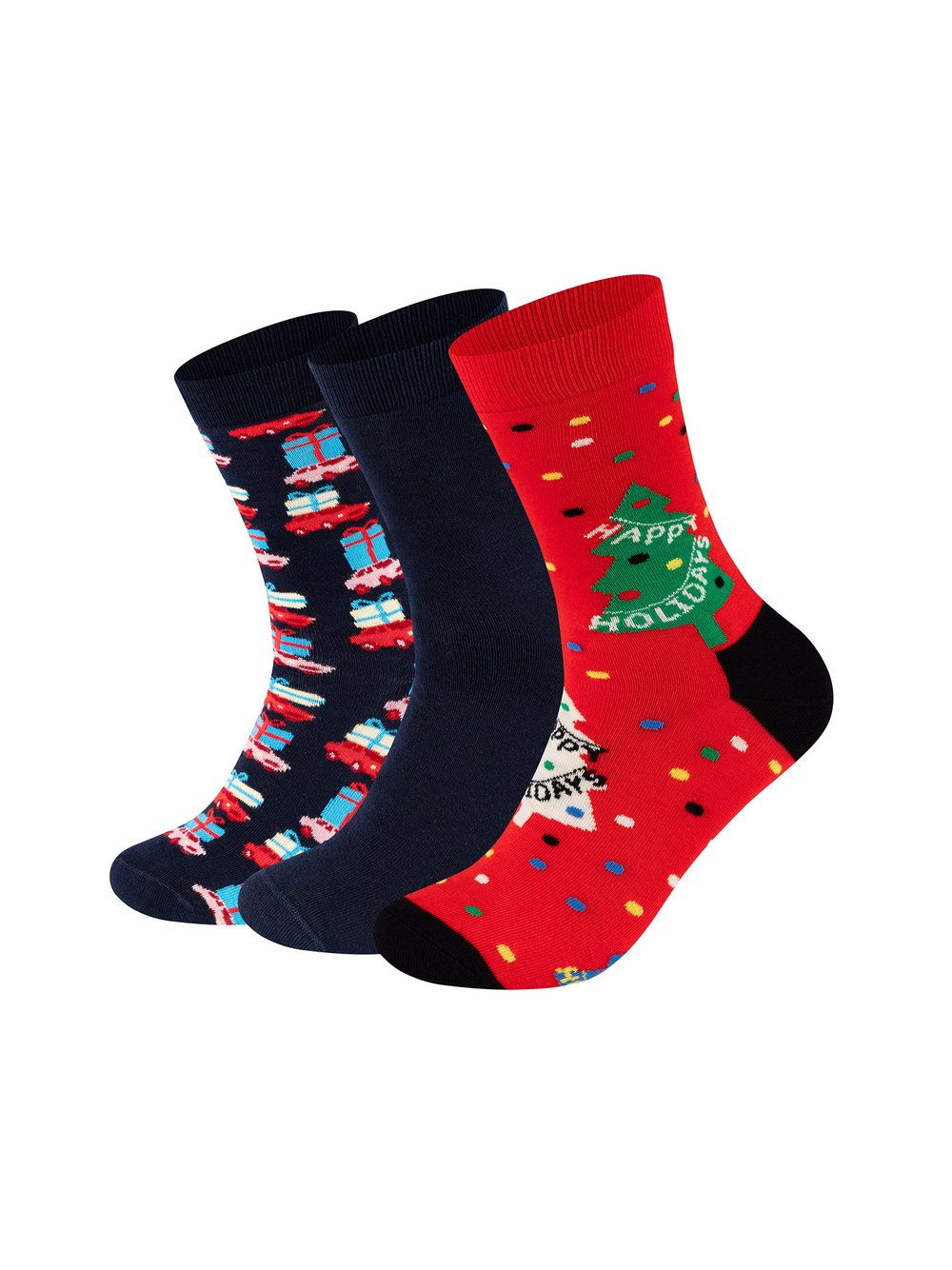 Happy Socks Socken Damen Baumwolle mehrfarbig gemustert, 36-40