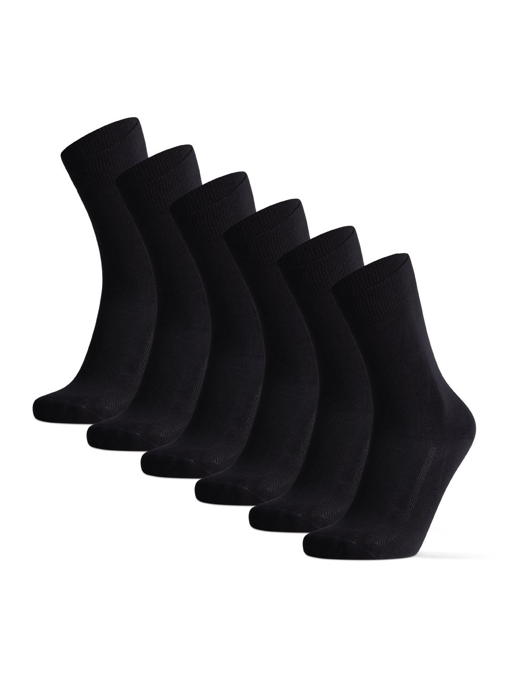 DANISH ENDURANCE Socken Damen Baumwolle schwarz, ONE SIZE