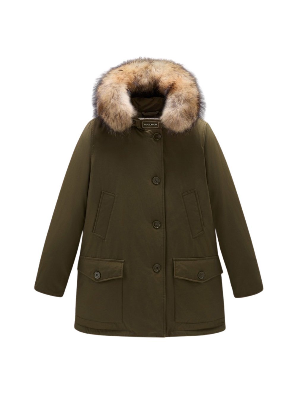 Woolrich Jacke Damen Baumwolle grün, M