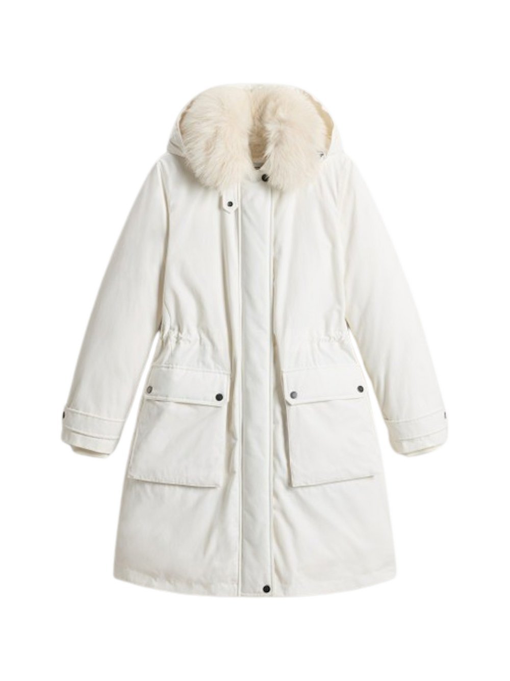 Woolrich Jacke Damen Baumwolle weiß, S