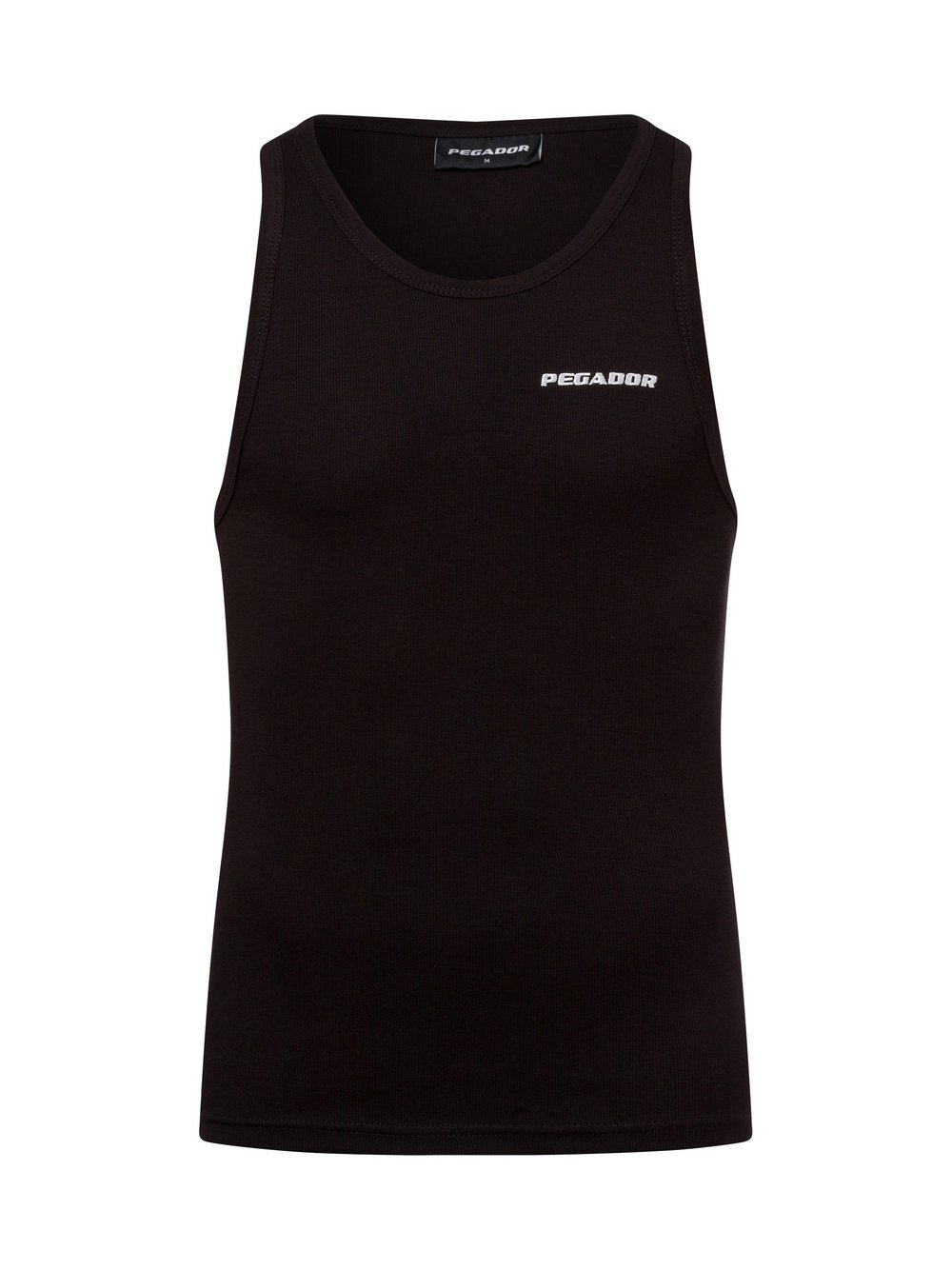 PEGADOR Tanktop Herren Baumwolle schwarz, XL