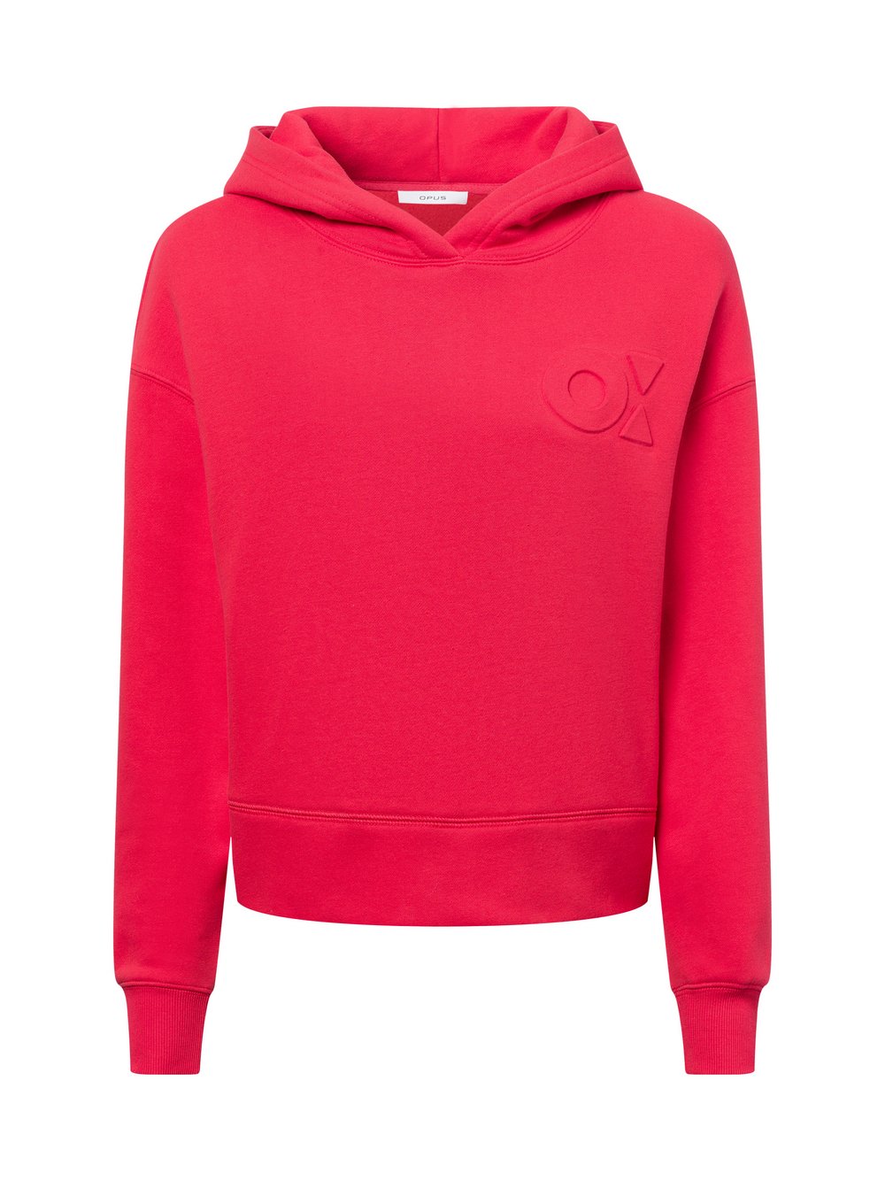 Opus Kapuzenpullover Damen Baumwolle rot, 36