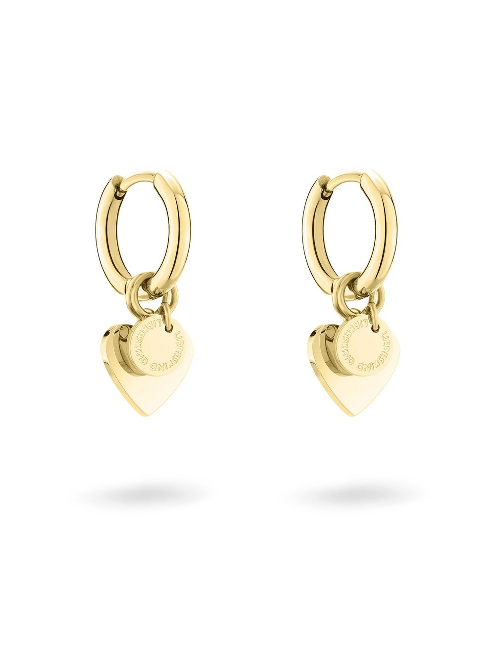 Liebeskind Berlin Layered Love Damen Edelstahl gold, ONE SIZE