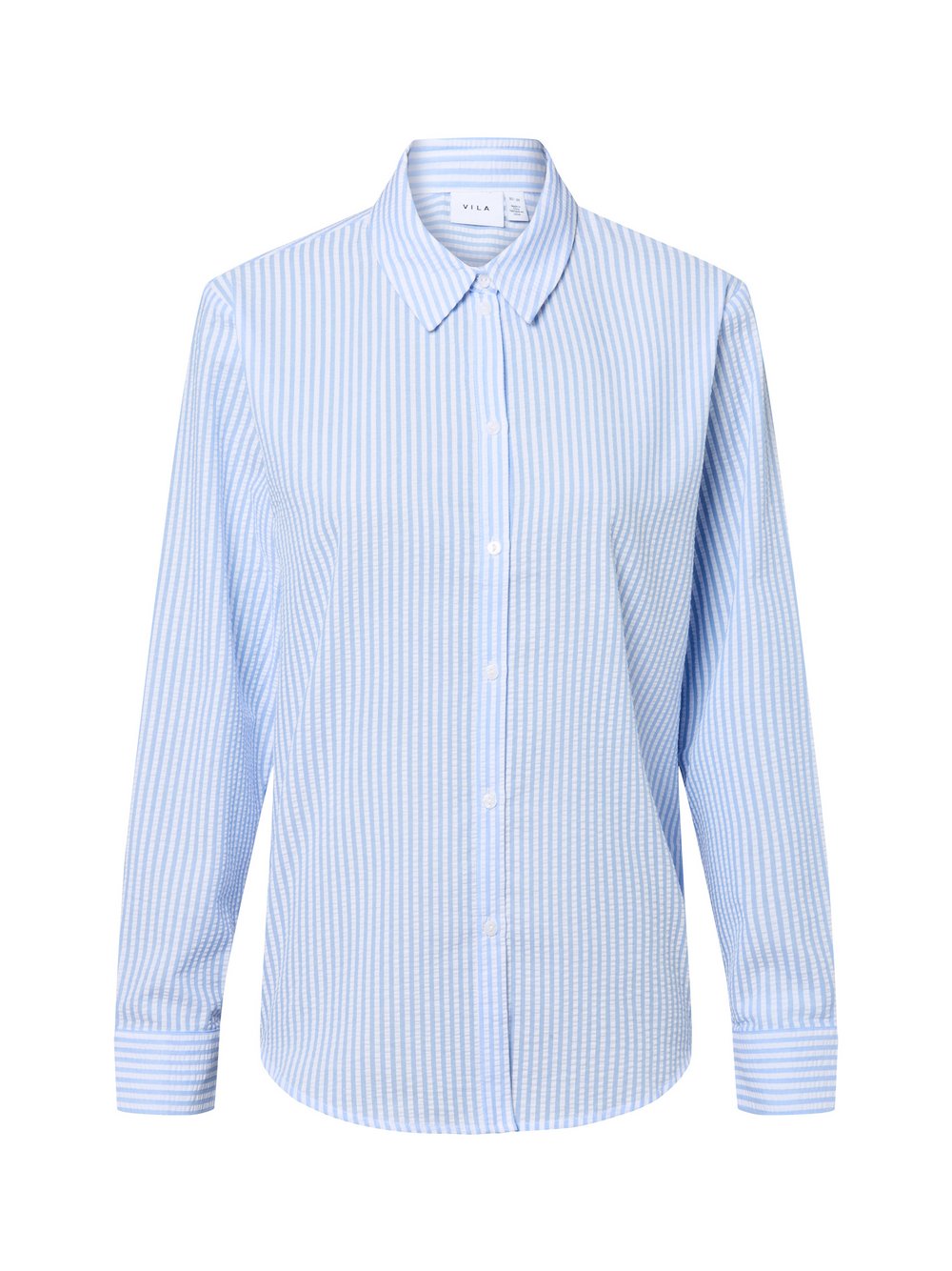 Vila Hemdbluse Damen mehrfarbig gestreift, 34