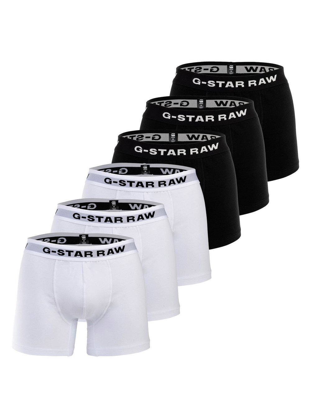 G-Star RAW Boxershort 6er Pack Herren Baumwolle mehrfarbig, M