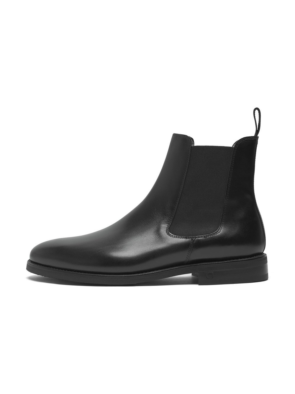 Henry Stevens Chelsea Boots – Marshall CB2 Herren Leder schwarz, 40.5