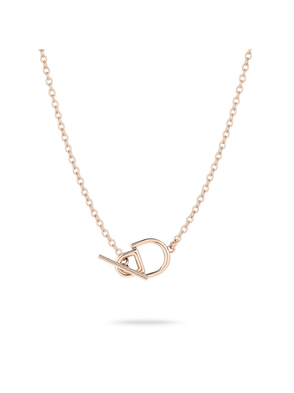 Liebeskind Berlin Halskette Damen Edelstahl roségold, ONE SIZE