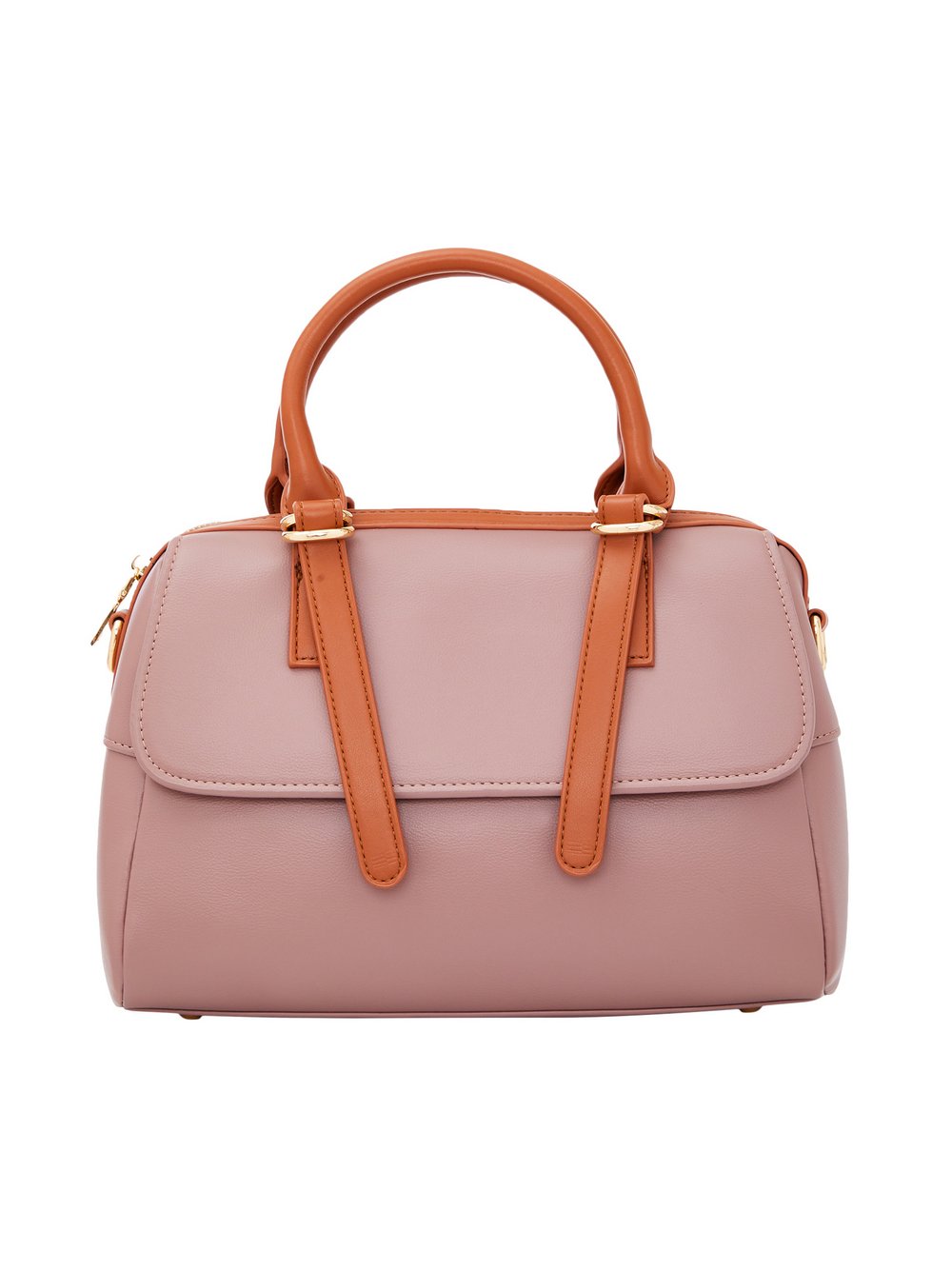 Usha Handtasche Damen Viskose rosa kariert, ONE SIZE