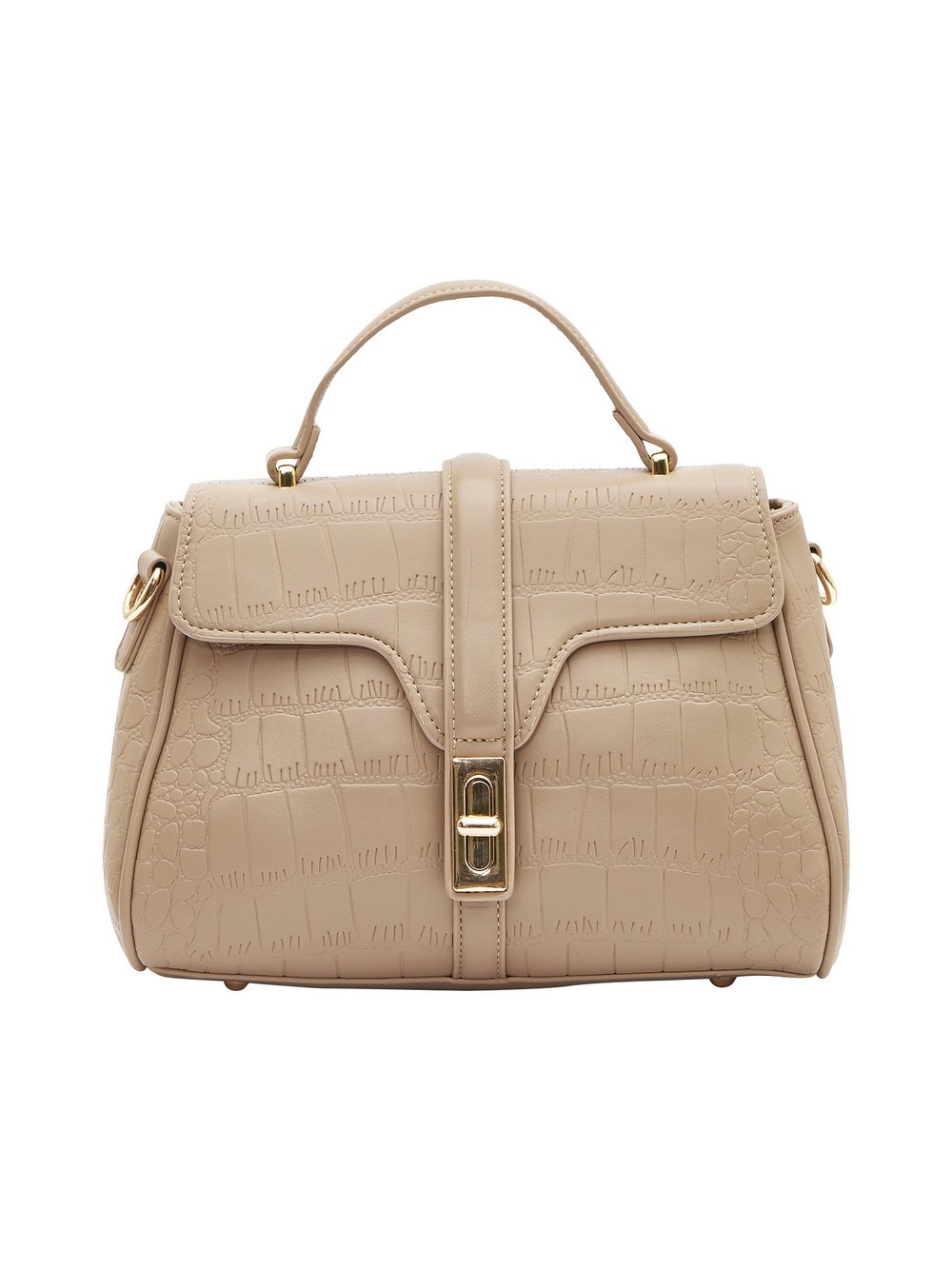 Usha Handtasche Damen Viskose beige, ONE SIZE