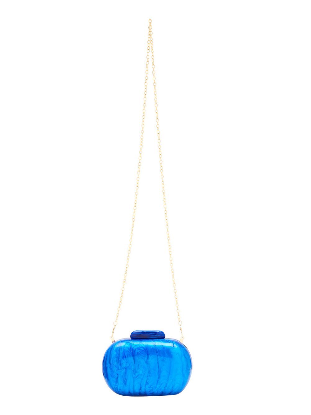 Faina Handtasche Damen Textil blau, ONE SIZE