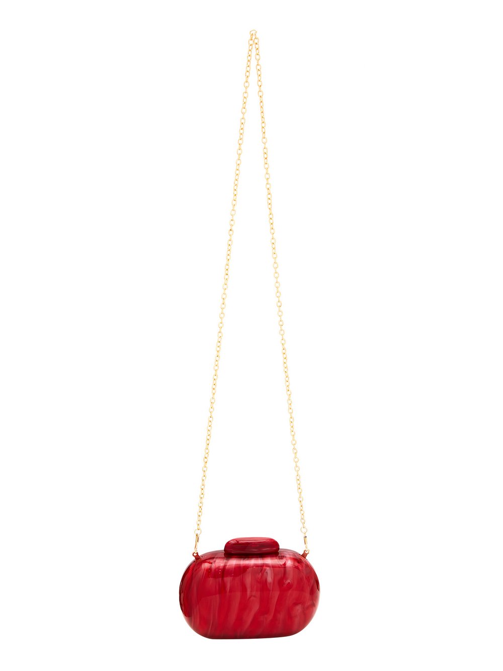 Faina Handtasche Damen Textil rot, ONE SIZE