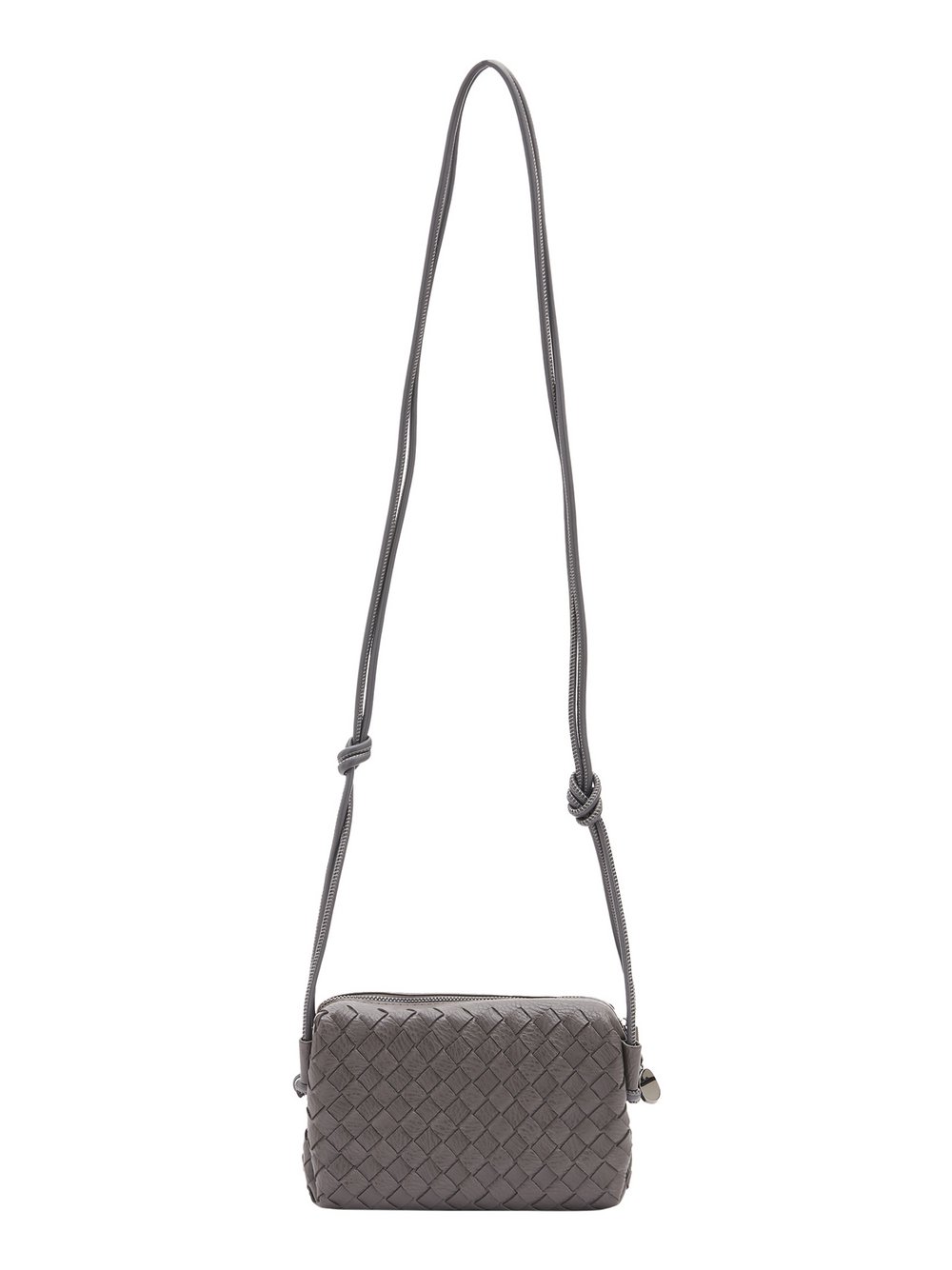 Usha Schultertasche Damen Viskose grau, ONE SIZE