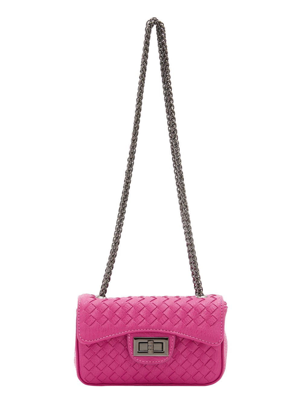 Faina Schultertasche Damen Viskose rosa, ONE SIZE