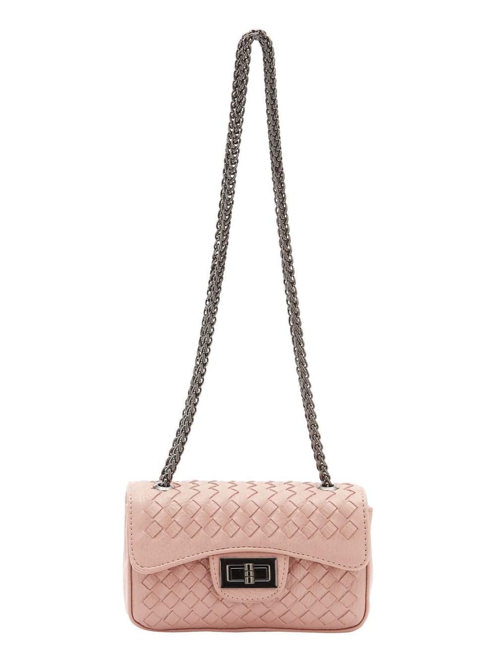 Faina Schultertasche Damen Viskose rosa, ONE SIZE