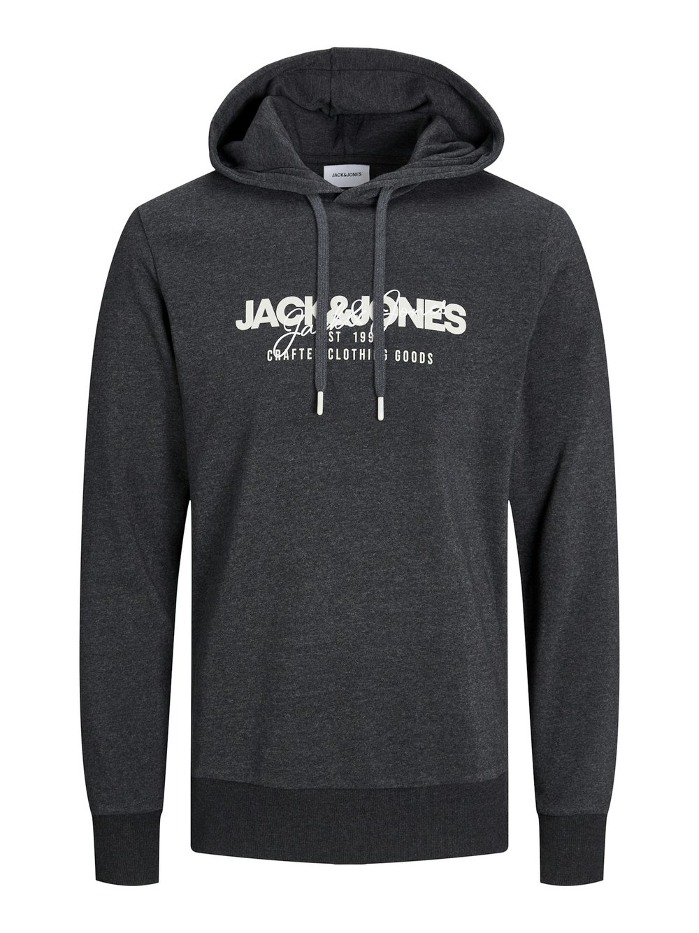 Jack & Jones Kapuzenpullover Herren Baumwolle schwarz bedruckt, M
