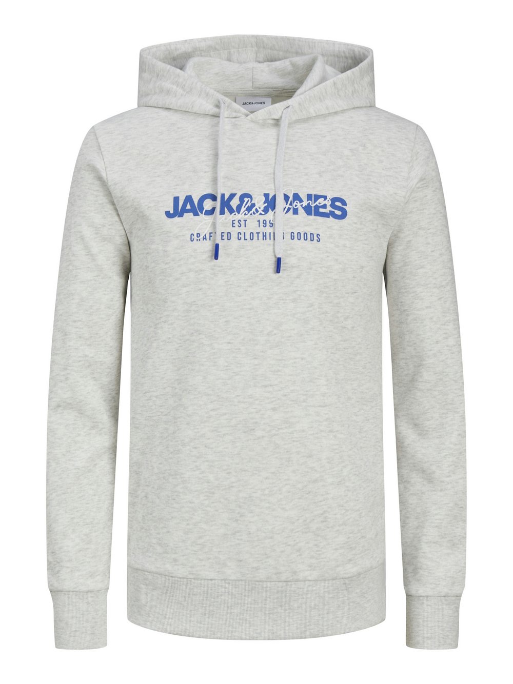 Jack & Jones Kapuzenpullover Herren Baumwolle weiß bedruckt, M