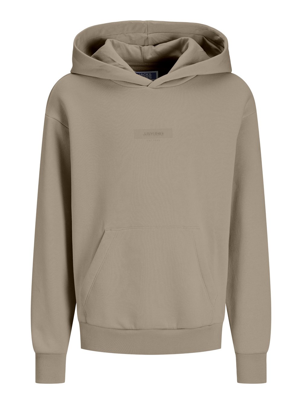 Jack & Jones Junior Kapuzenpullover Jungen Baumwolle braun, 140