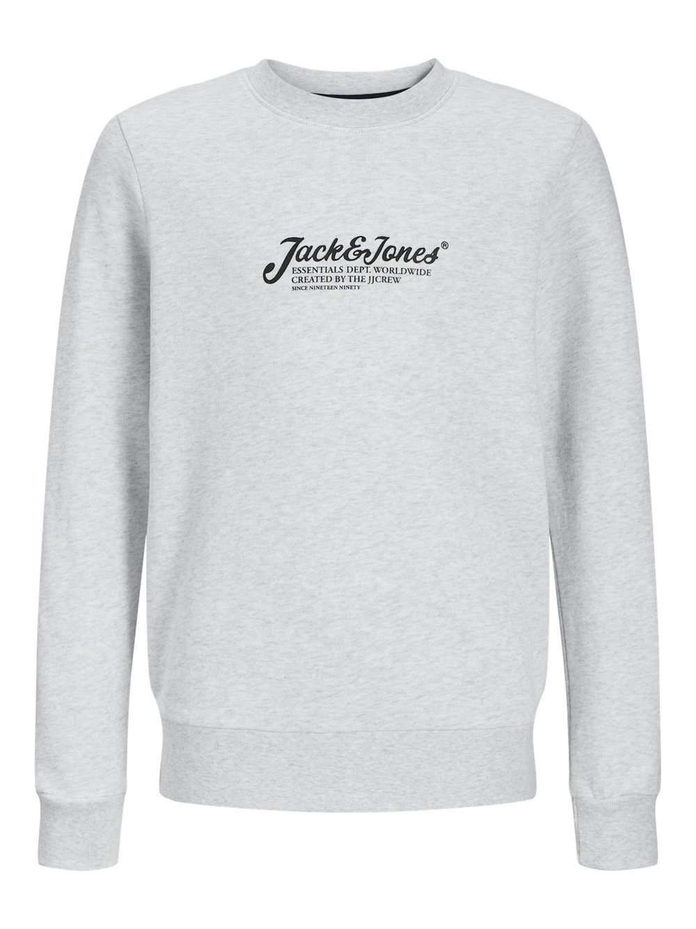 Jack & Jones Junior Pullover Jungen Baumwolle weiß meliert, 152