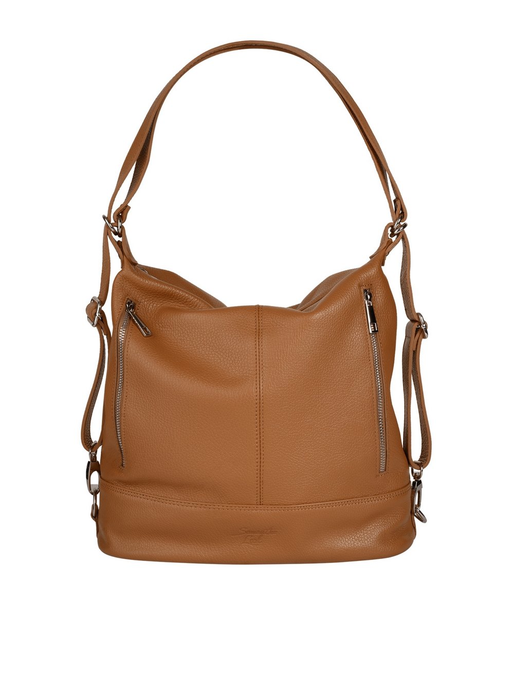 Thumbnail - Samantha Look Rucksack Damen Leder braun, ONE SIZE