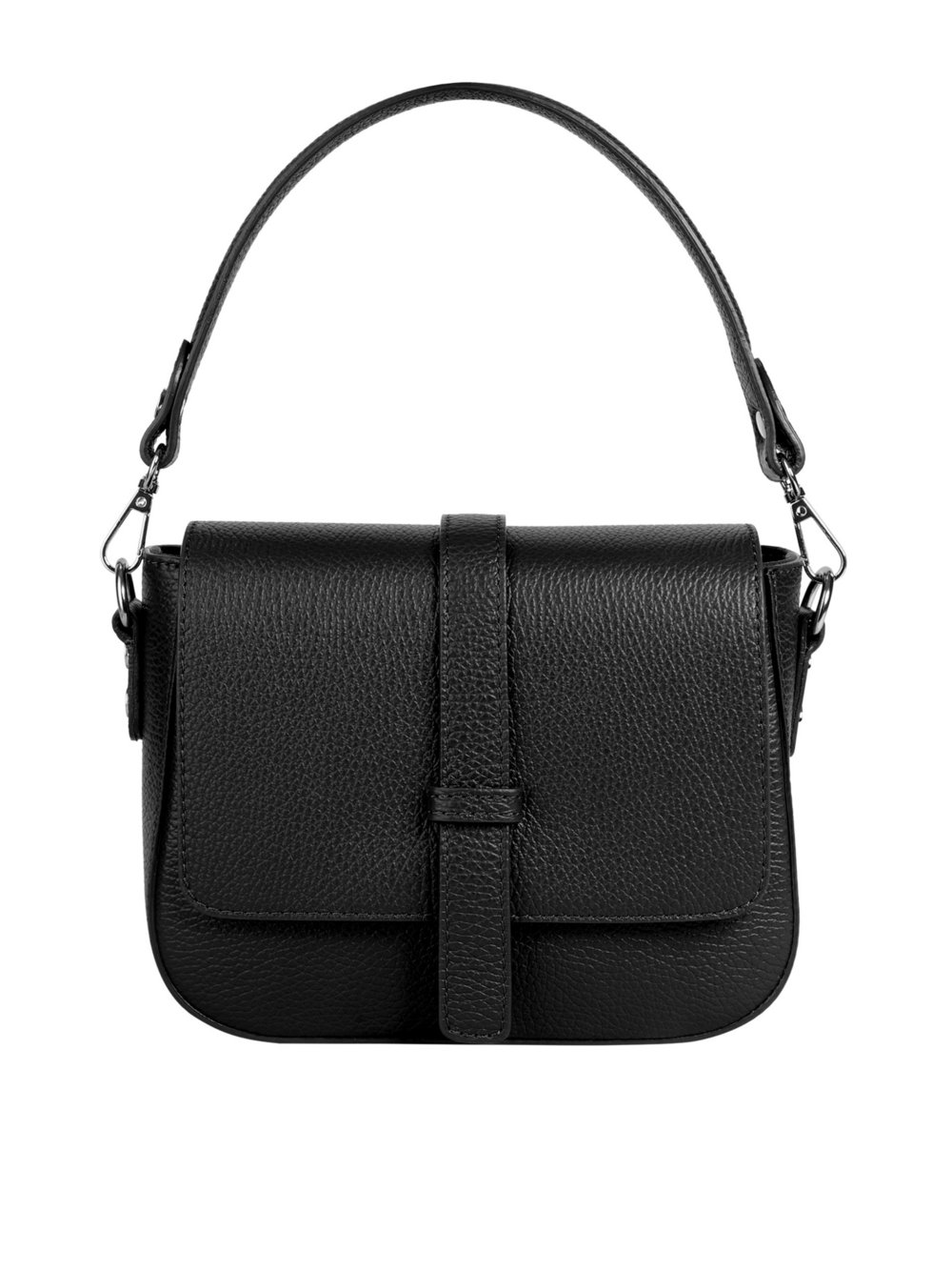 Thumbnail - Samantha Look Umhängetasche Damen Leder schwarz, ONE SIZE