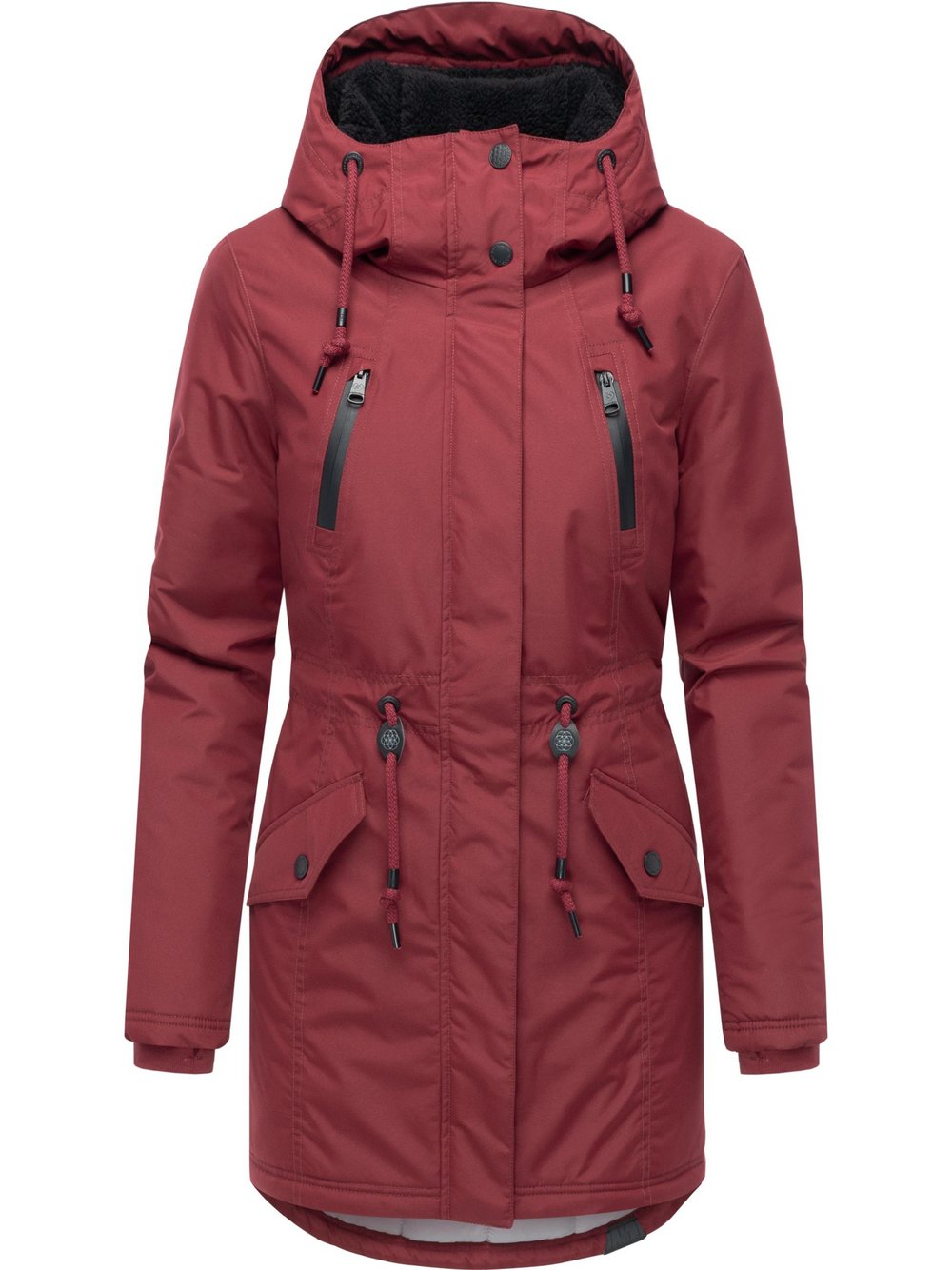 Ragwear Wintermantel Damen rot, S