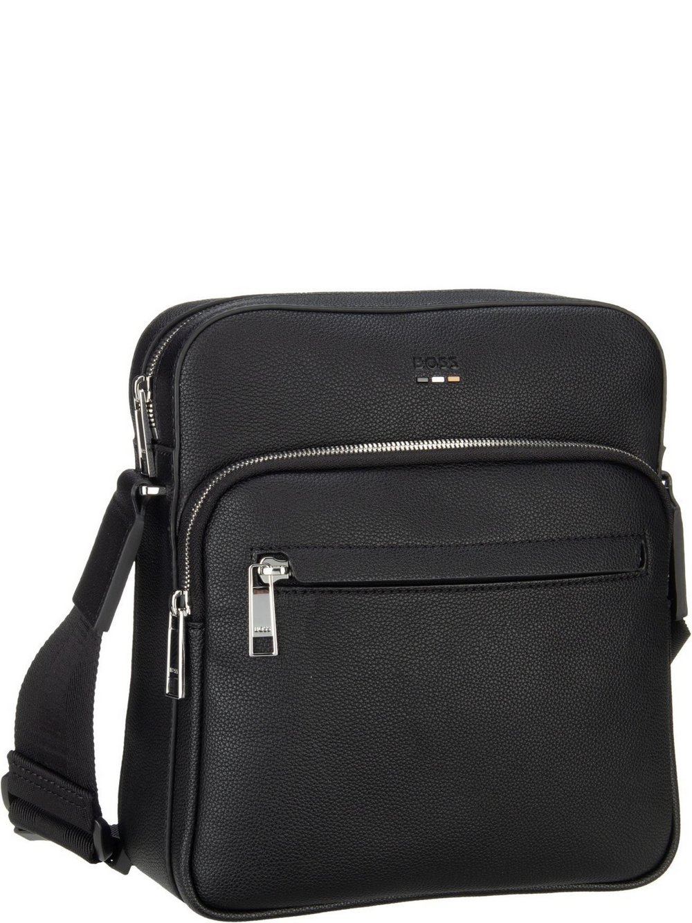BOSS Bodybag Herren Kunstleder schwarz, ONE SIZE