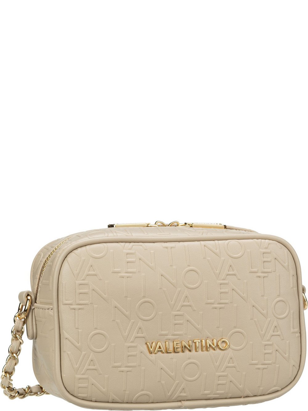 Valentino by Mario Valentino Umhängetasche Damen Kunstleder beige, ONE SIZE