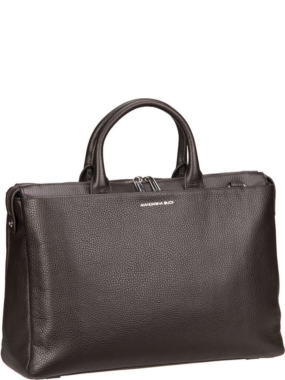 Mandarina Duck Aktentasche Damen Leder braun, ONE SIZE