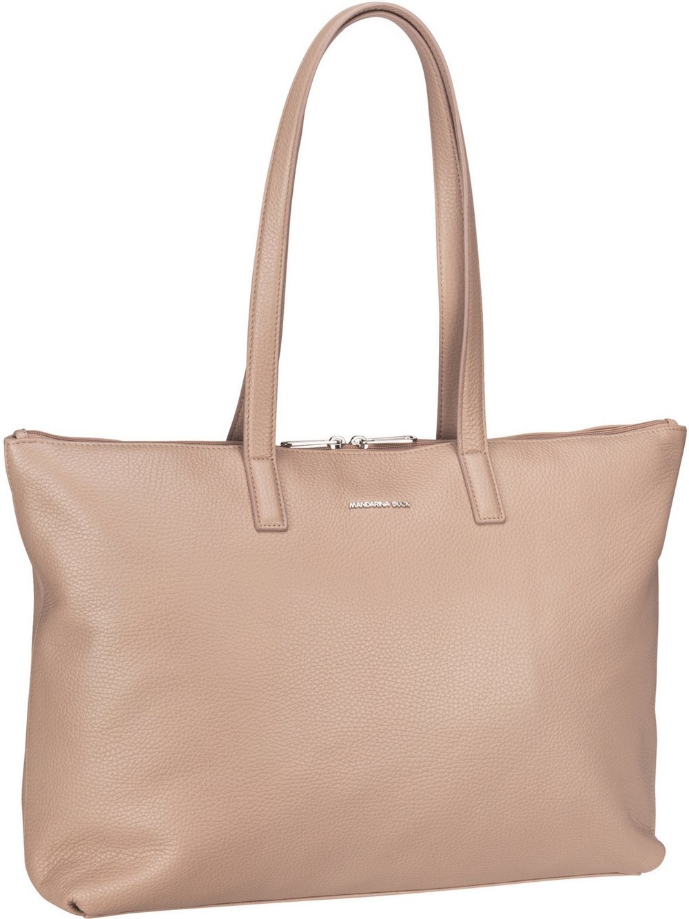 Mandarina Duck Shopper Damen Leder beige, ONE SIZE