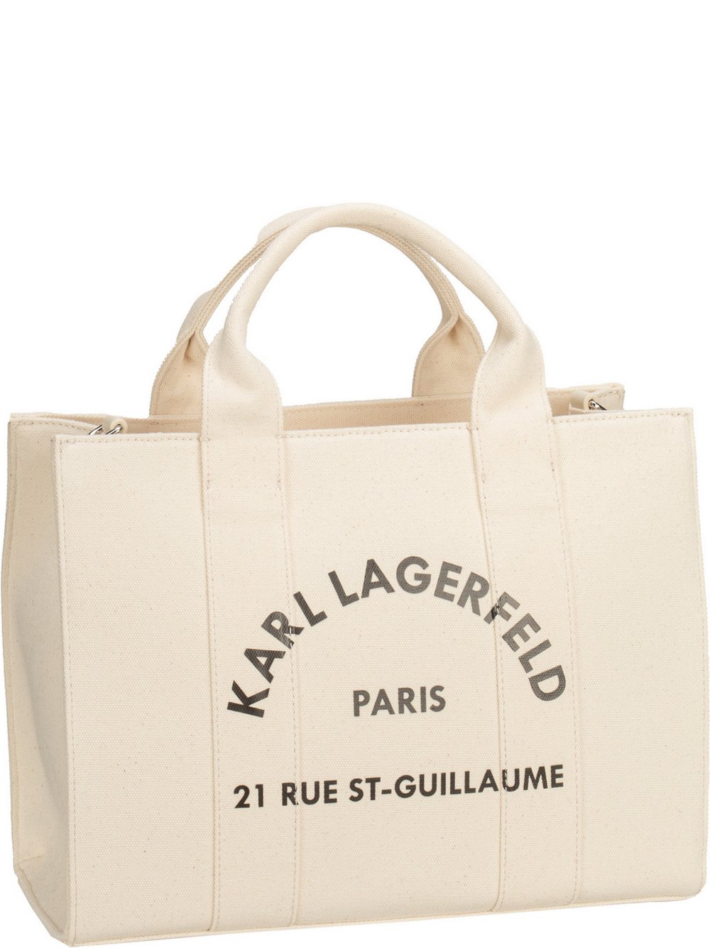 KARL LAGERFELD Handtasche Damen Textil beige, ONE SIZE