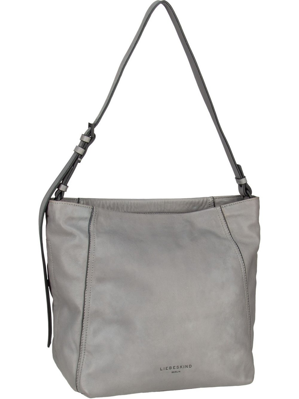 Liebeskind Berlin Handtasche Damen Leder grau, ONE SIZE