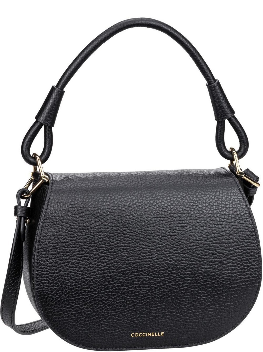 Coccinelle Handtasche Damen Leder schwarz, ONE SIZE