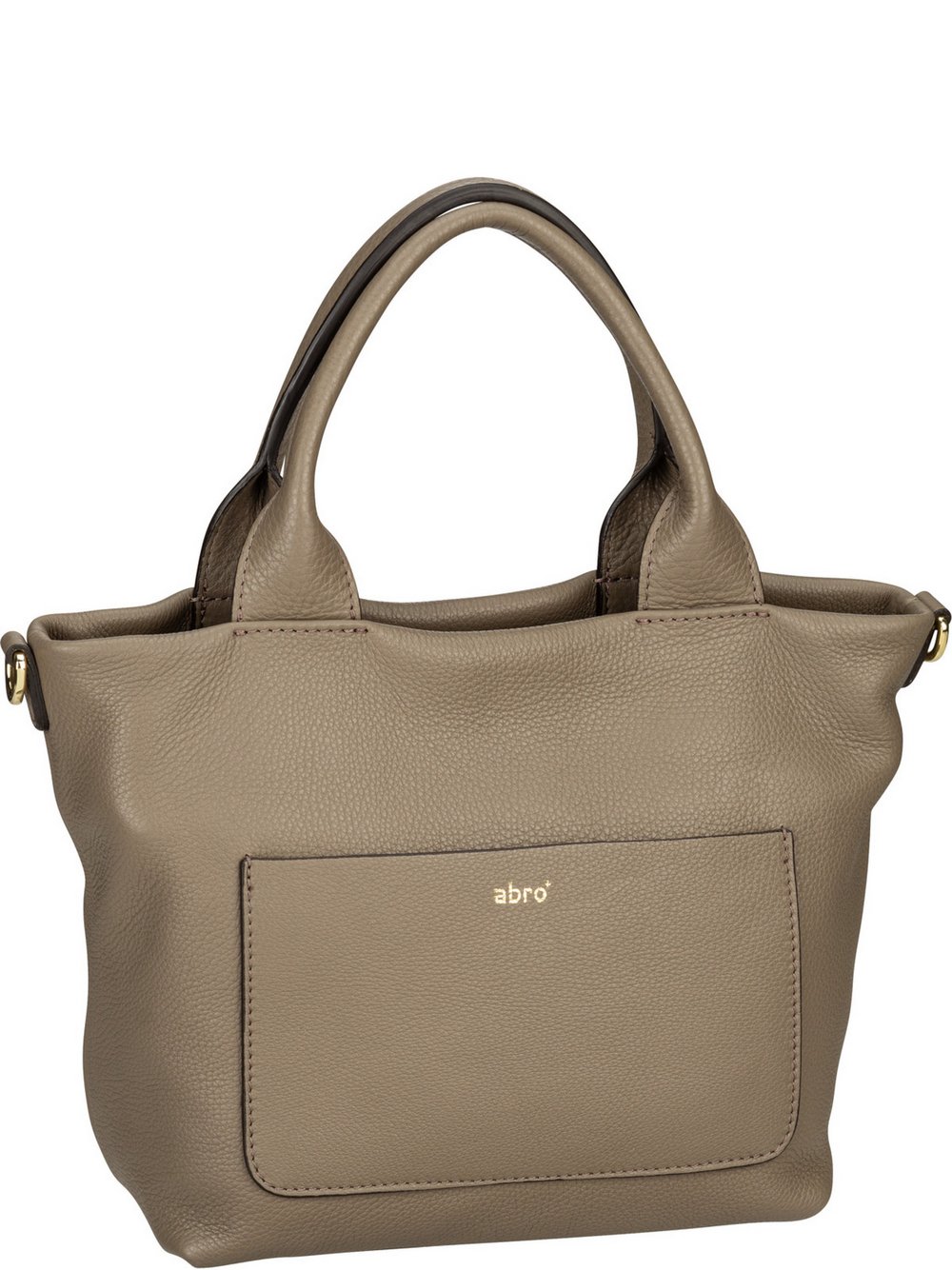 abro Handtasche Damen Leder beige, ONE SIZE