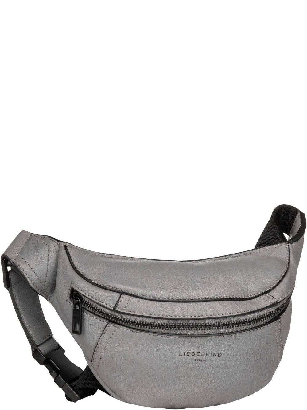 Liebeskind Berlin Gürteltasche Damen Leder grau, ONE SIZE