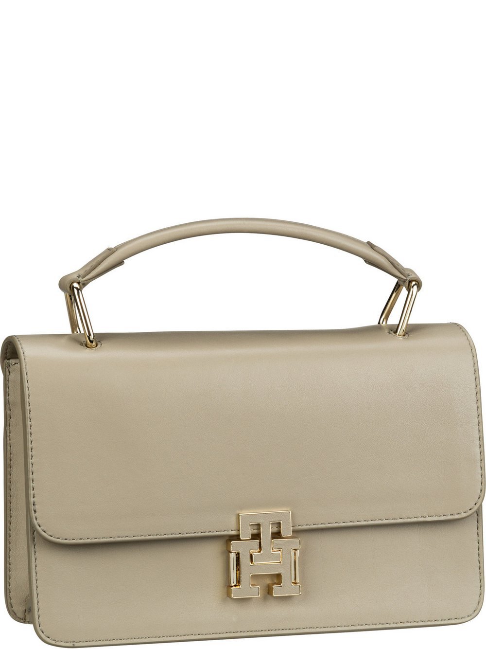 Tommy Hilfiger Handtasche Damen Leder beige, ONE SIZE