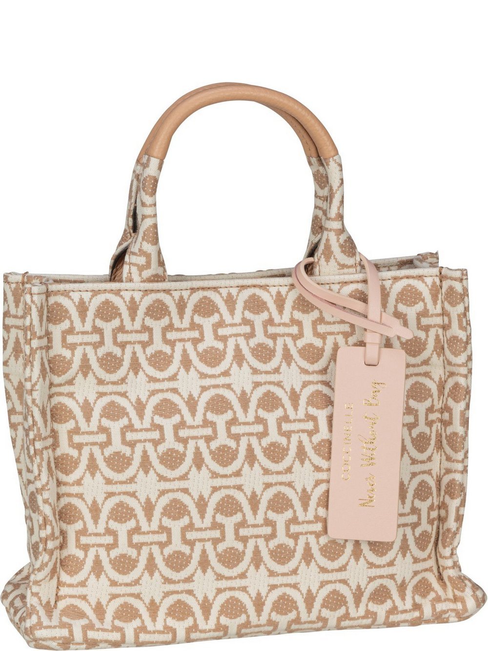 Coccinelle Handtasche Damen Textil beige, ONE SIZE