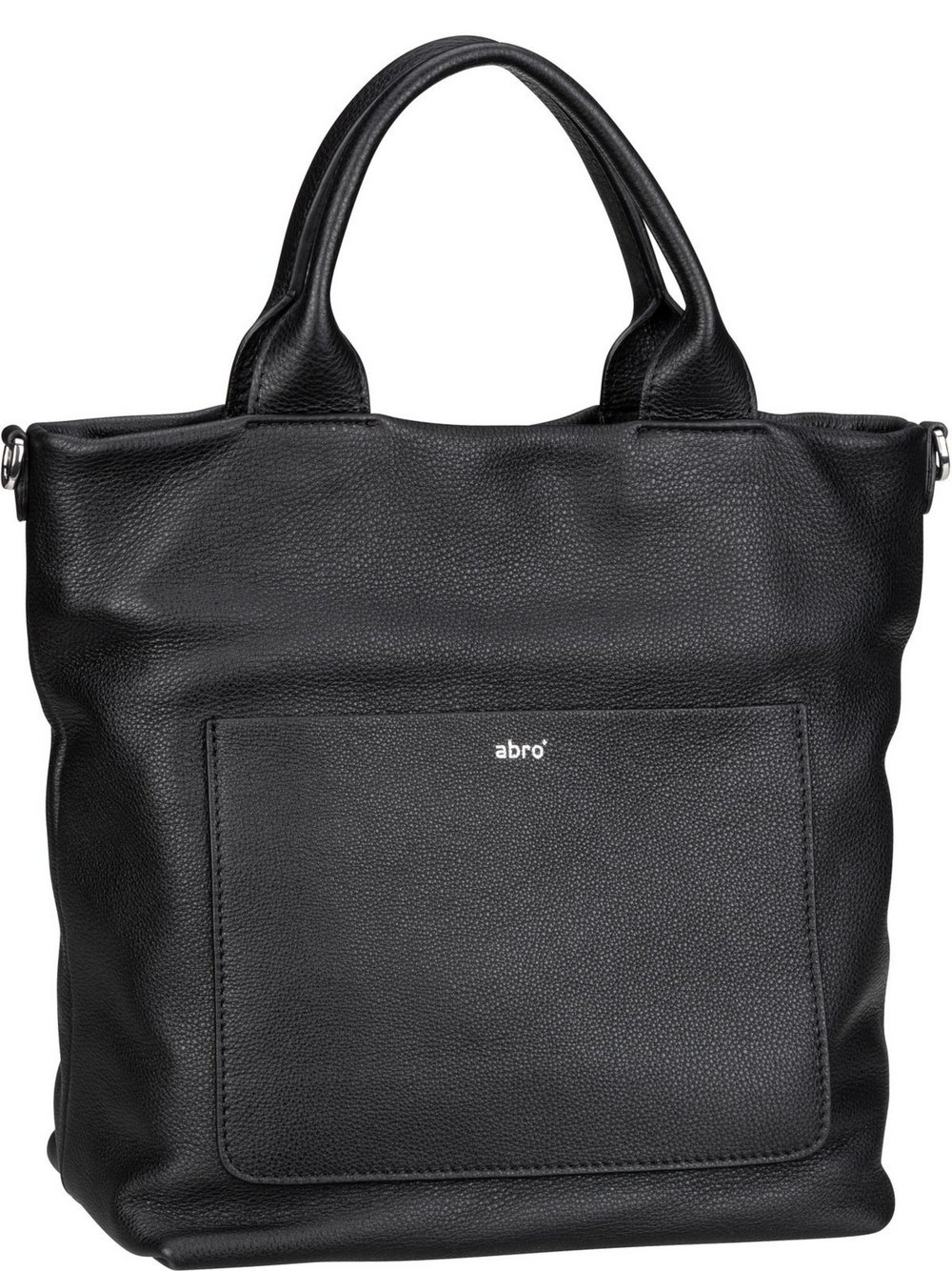 abro Handtasche Damen Leder schwarz, ONE SIZE