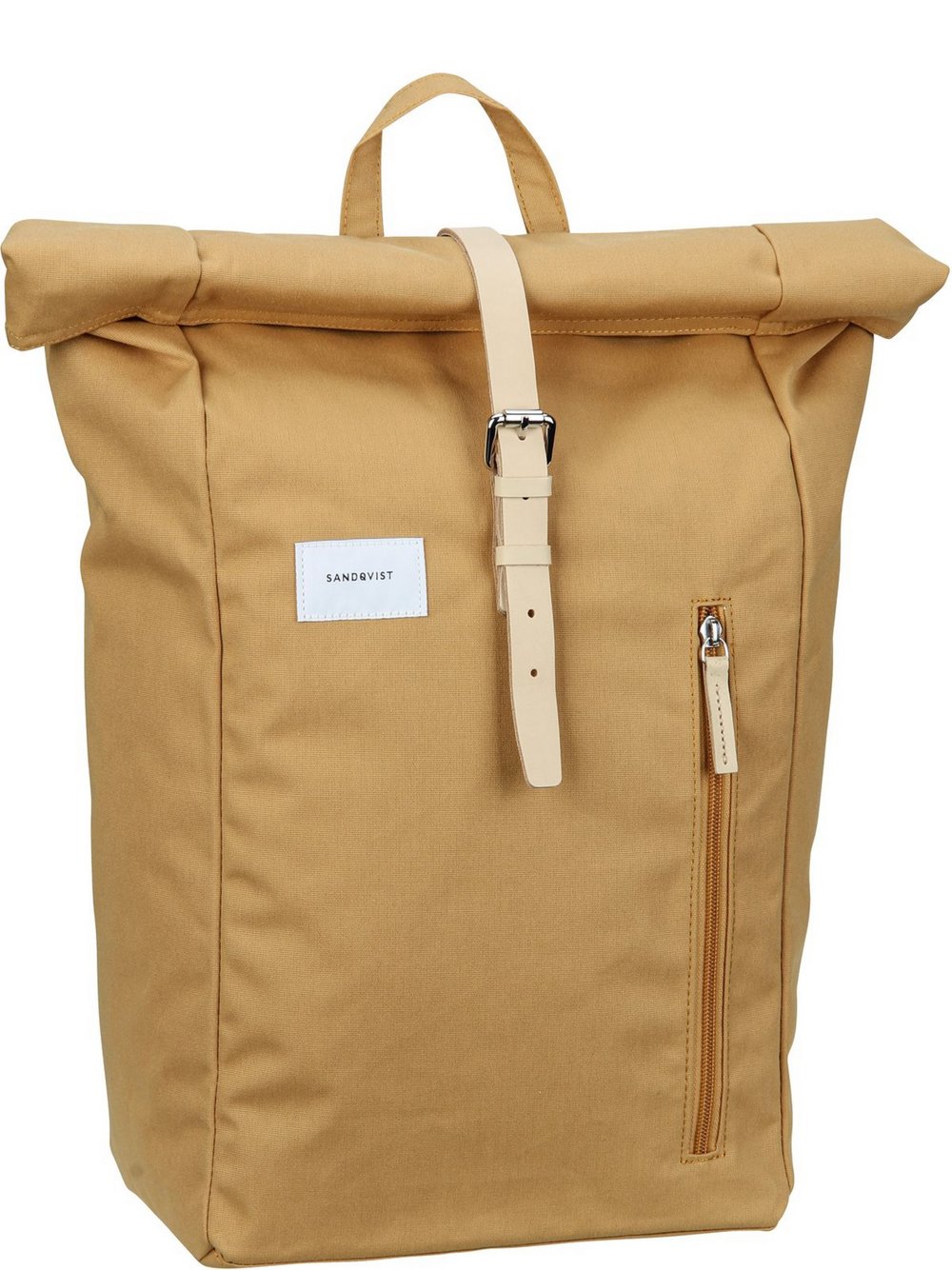 Sandqvist Rucksack Damen Baumwolle gelb, ONE SIZE