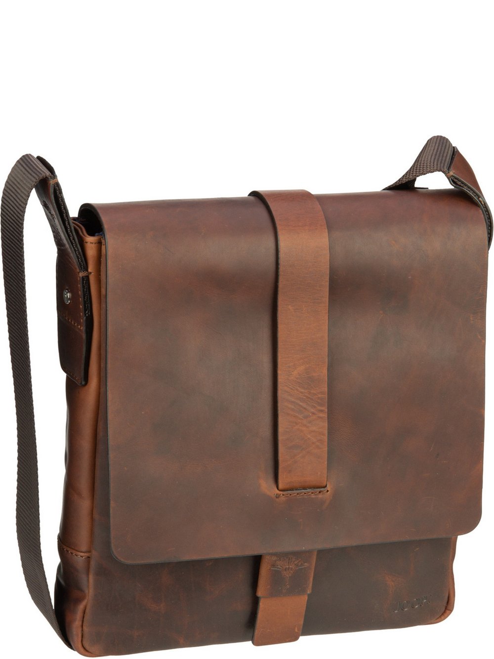 JOOP! Bodybag Herren Leder braun, ONE SIZE
