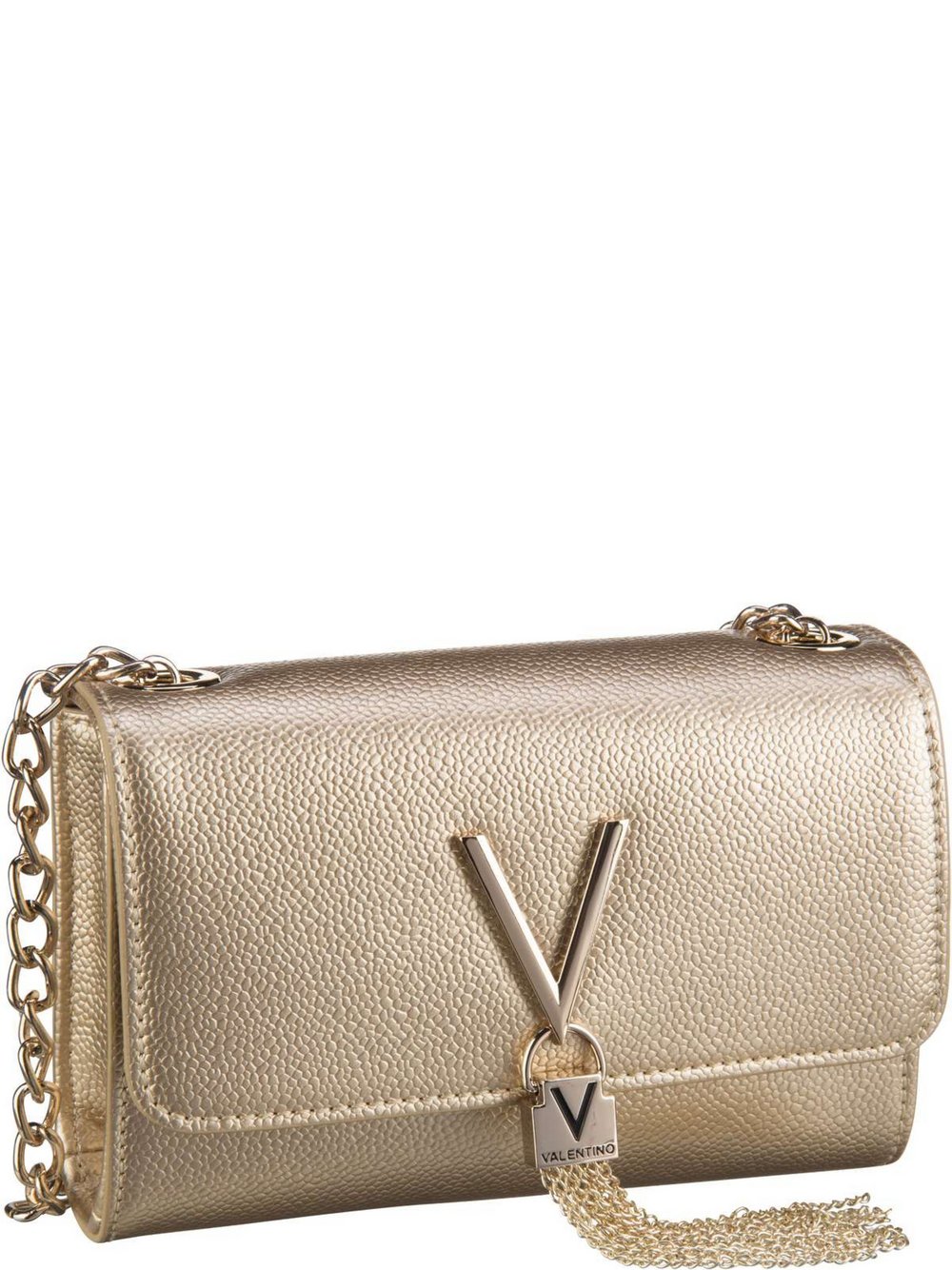 Valentino by Mario Valentino Clutch Damen Kunstleder gold, ONE SIZE