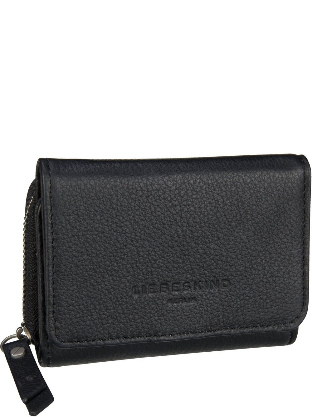 Liebeskind Berlin Geldbörse Damen Leder schwarz, ONE SIZE