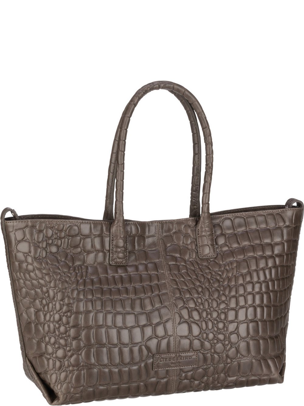 Liebeskind Berlin Shopper Damen Leder grün, ONE SIZE