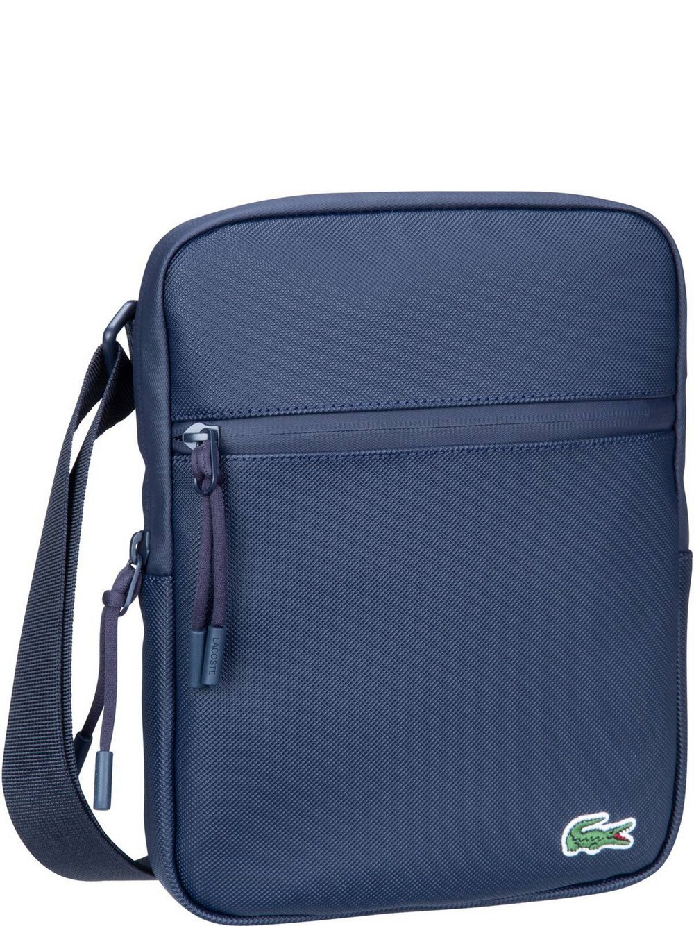 Lacoste Bodybag Herren Kunstleder blau, ONE SIZE