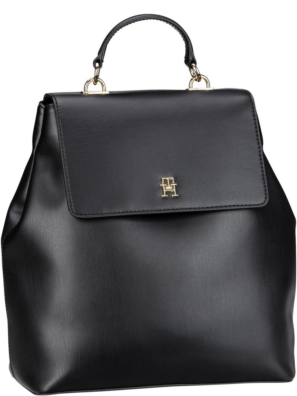 Tommy Hilfiger Rucksack Damen Kunstleder schwarz, ONE SIZE