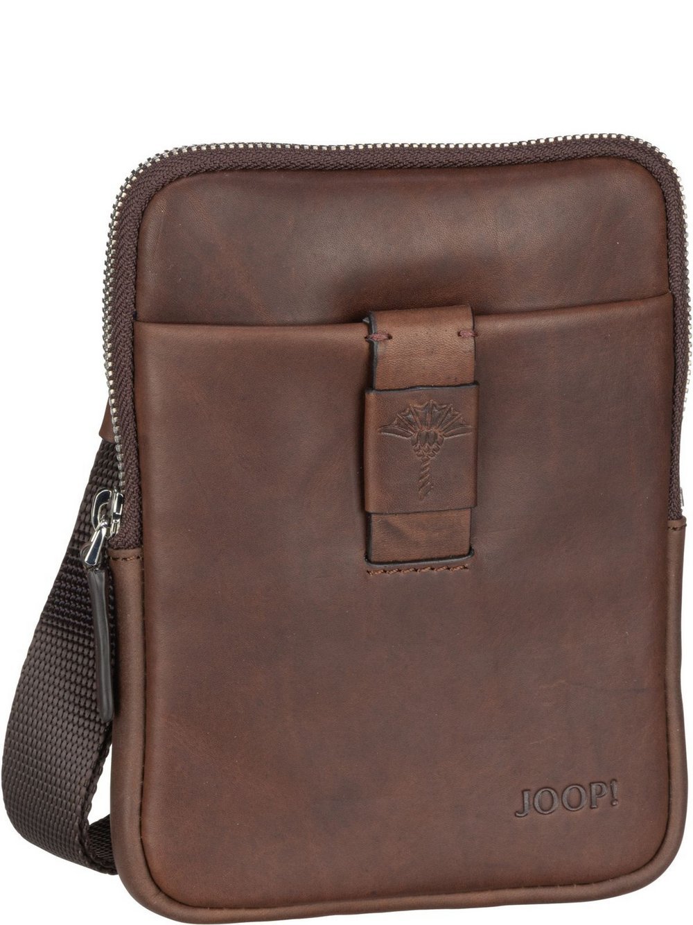 JOOP! Umhängetasche Herren Leder braun, ONE SIZE