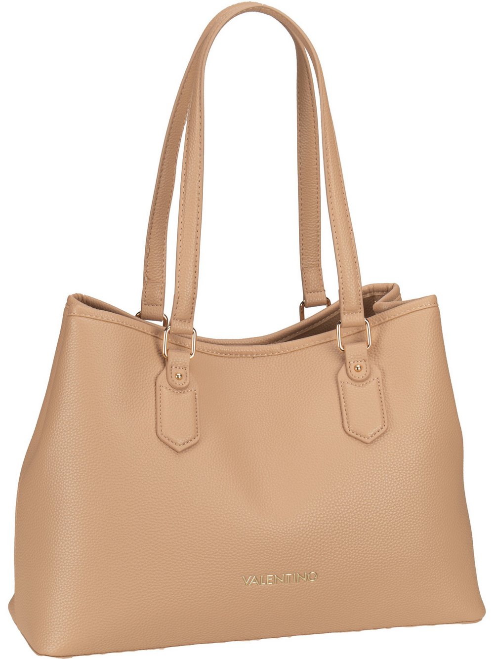 Valentino by Mario Valentino Shopper Damen Kunstleder beige, ONE SIZE