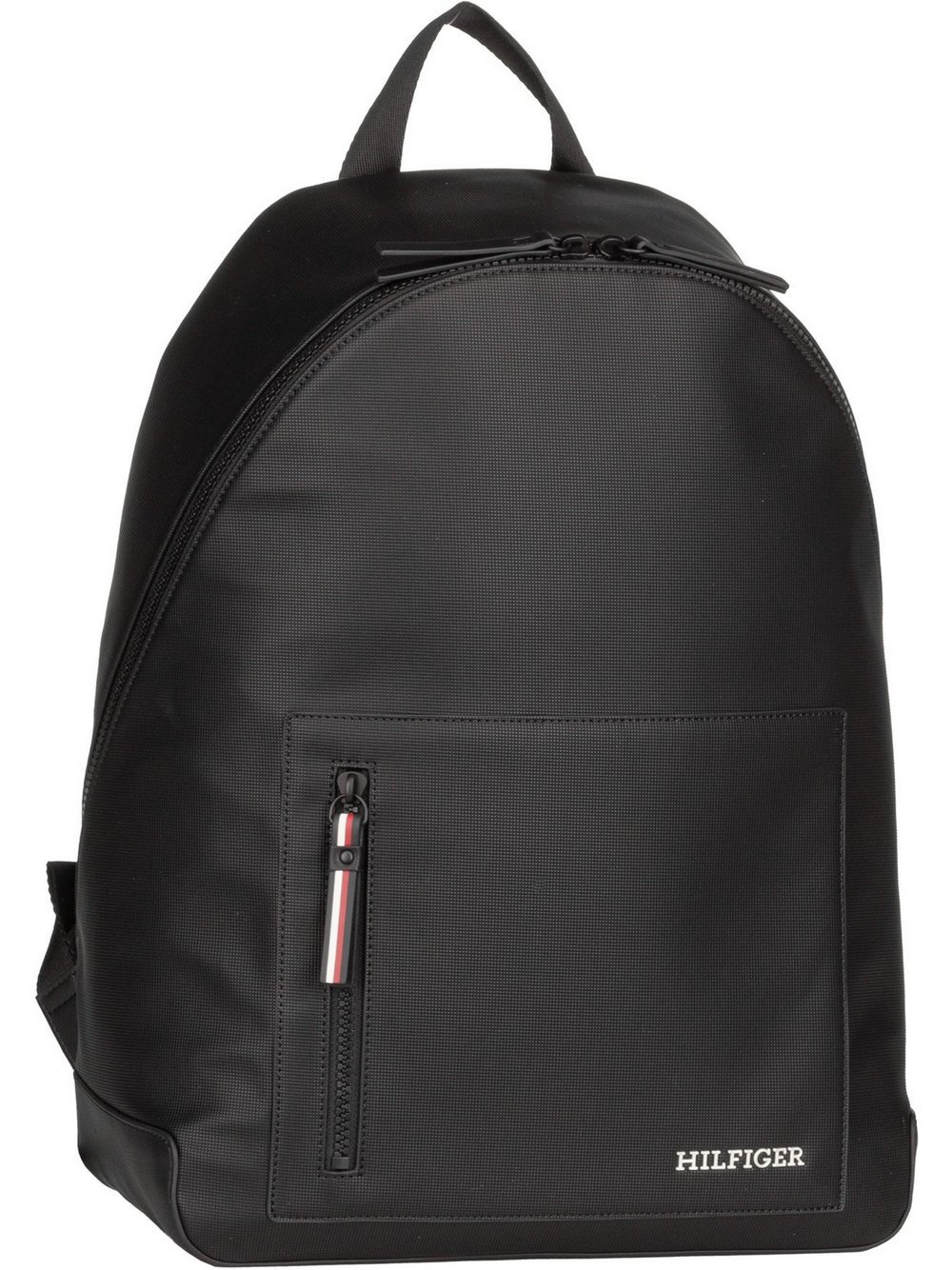 Tommy Hilfiger Rucksack Herren Kunstleder schwarz, ONE SIZE