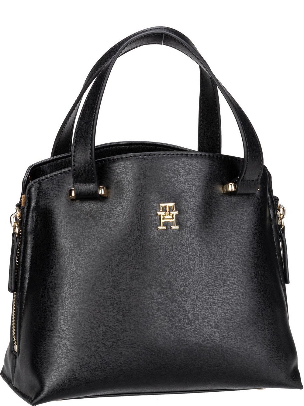 Tommy Hilfiger Handtasche Damen Kunstleder schwarz, ONE SIZE