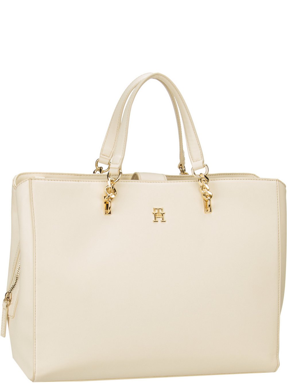 Tommy Hilfiger Handtasche Damen Kunstleder beige, ONE SIZE